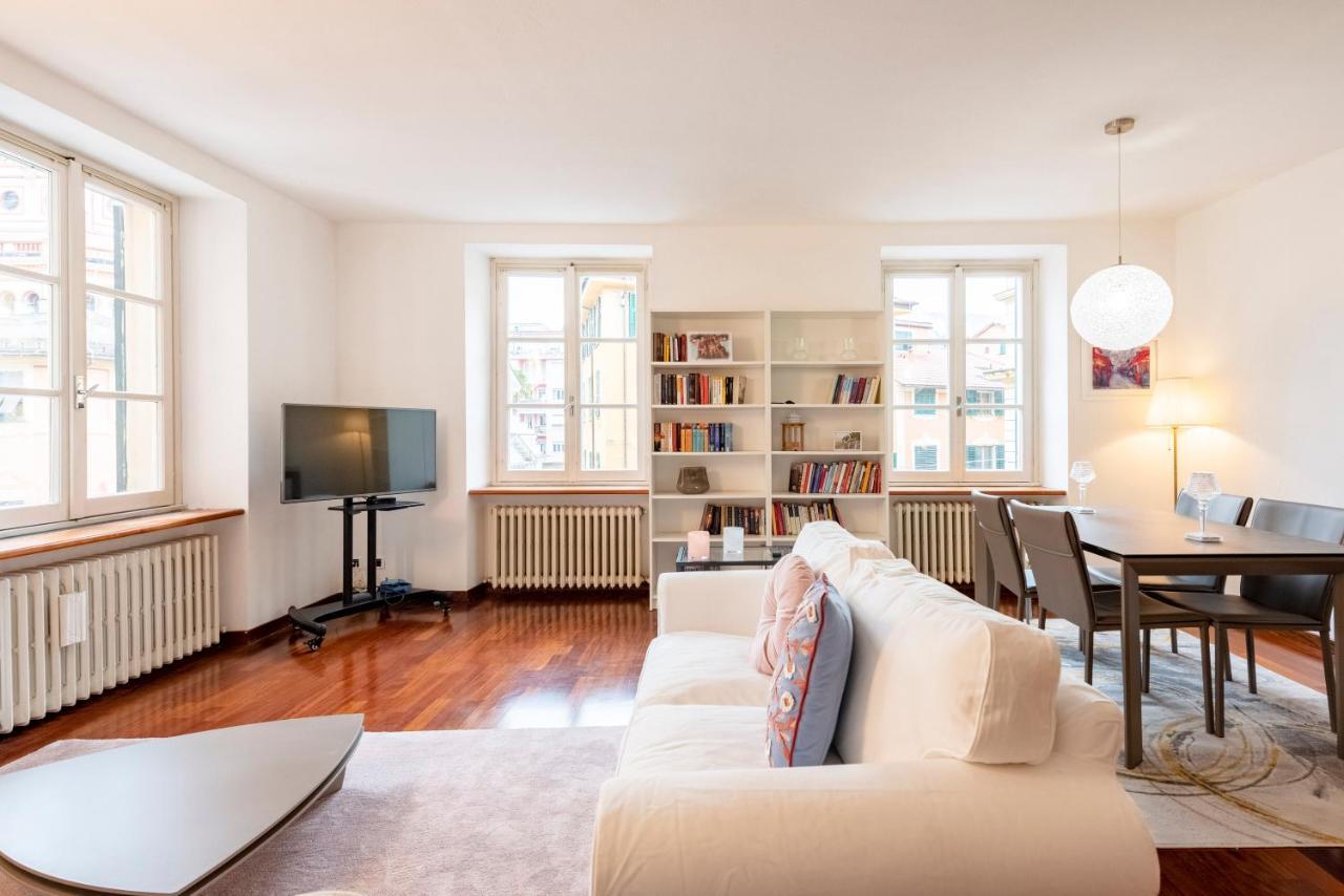 Cavour 9 Apartment 2B 2B 100Mq With Private Garage, In Center Of Rapallo, Wifi, Air Conditioned Exterior foto